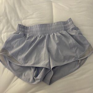 Lululemon Athletica Light Gray Athletic Shorts
